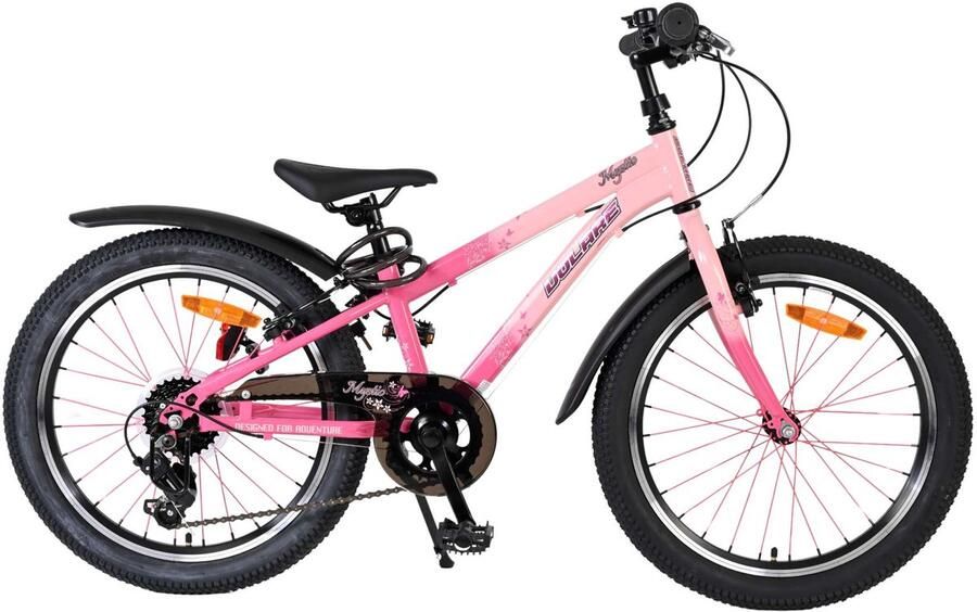 Volare Mystic Kinderfiets 20 inch Roze 7 speed