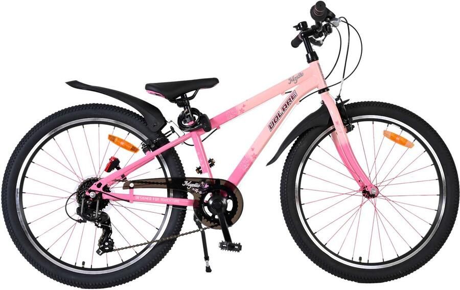 Volare Mystic Kinderfiets 24 inch Roze 7 speed