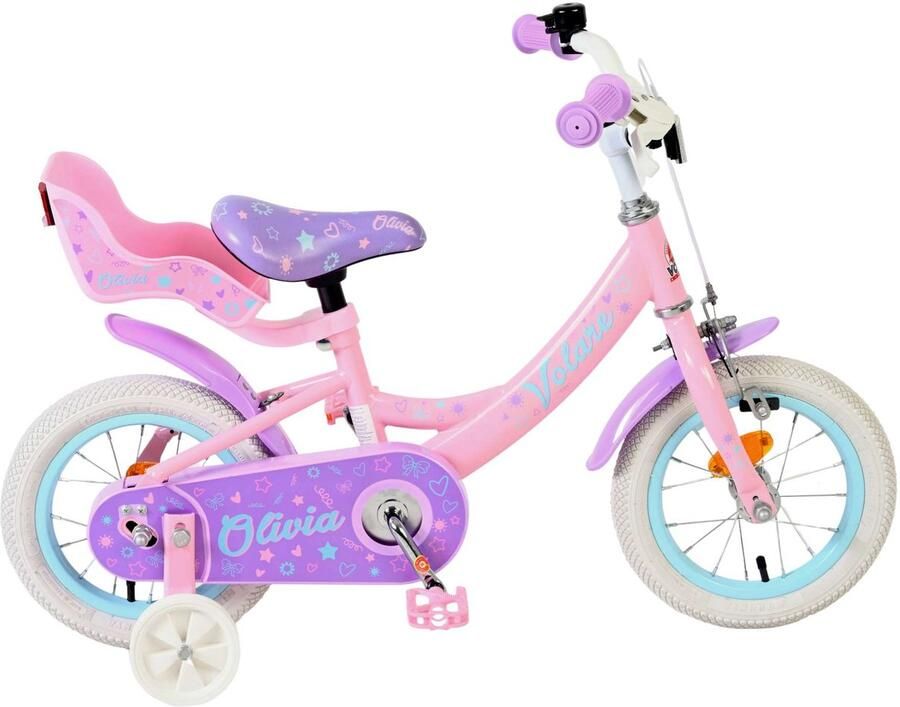 Volare Olivia Kinderfiets Meisjes 12 inch Roze