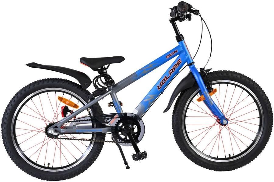 Volare Rocky Kinderfiets 20 inch 3 speed Blauw Grijs