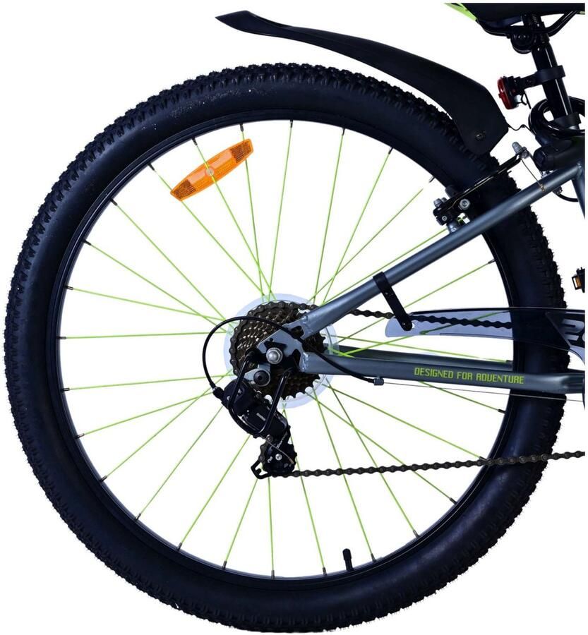 Volare Rocky Kinderfiets 26 inch – Groen – 7 versnellingen