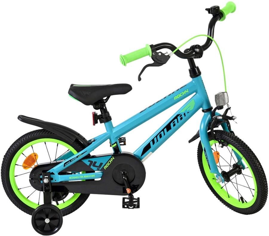 Volare Rocky Kinderfiets Jongens 14 inch Groen