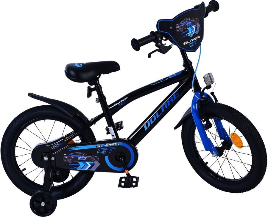 Volare Super GT Kinderfiets Jongens 16 inch Blauw