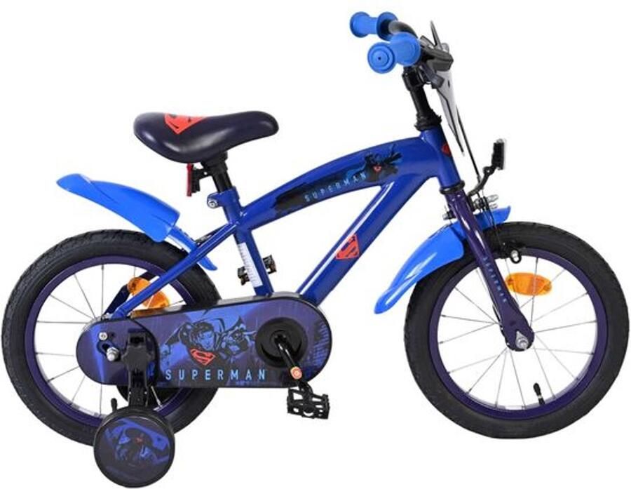 Volare Superman Kinderfiets Jongens 14 inch Blauw