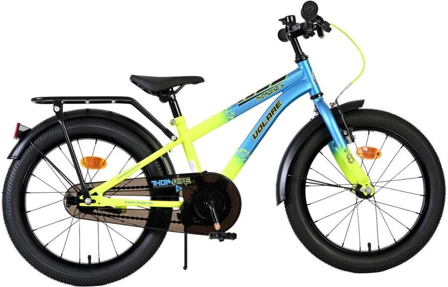 Volare Thombike Kinderfiets Jongens 18 inch Blauw Geel