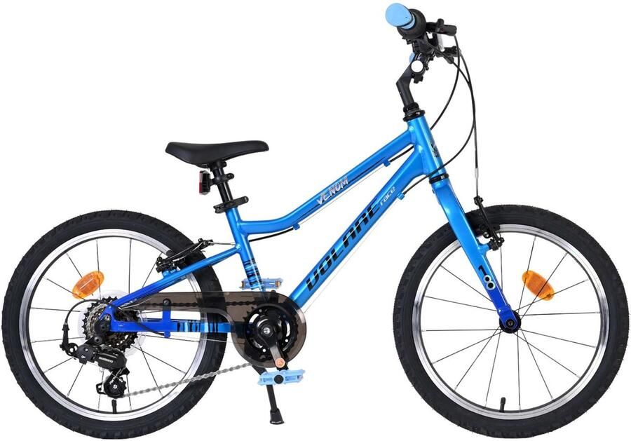 Volare Venom Kinderfiets Jongens 18 inch 6 Speed Blauw Twee handremmen