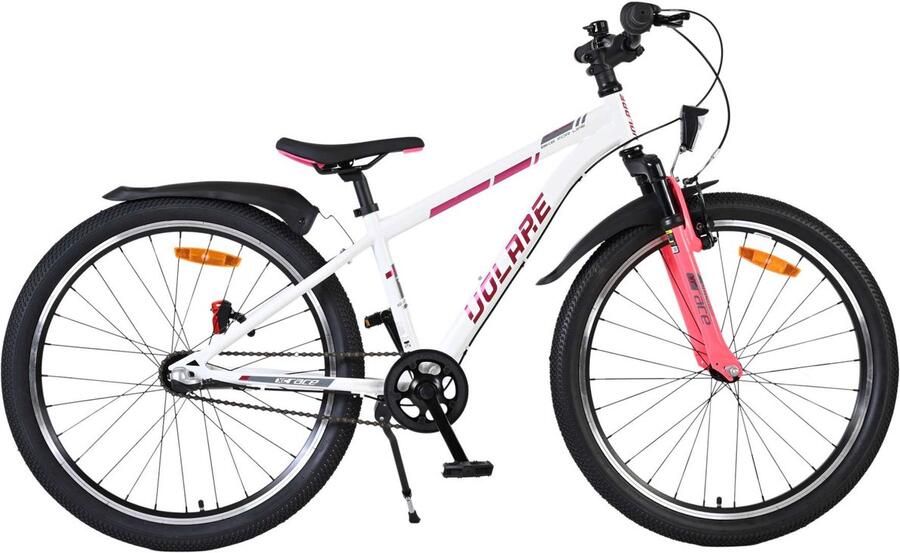 Volare XC Race Kinderfiets 24 inch Nexus 3 Wit Roze