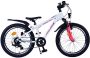 Volare XC Race Kinderfiets 20 inch 7 speed Wit Roze - Thumbnail 1