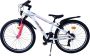 Volare XC Race 24 Inch 34 cm Meisjes 21V V Brakes Wit Roze - Thumbnail 1