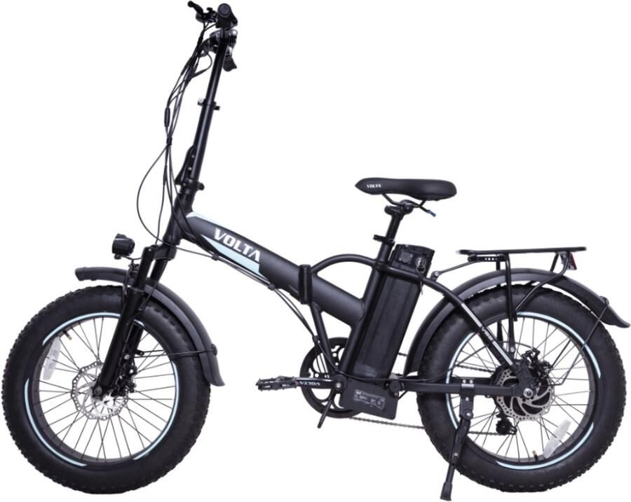 VOLTA VB2 Vouwfiets met Dikke Banden – 250W – 36V 10Ah – Tot 55 km Bereik – Ideaal voor Camper & Stad
