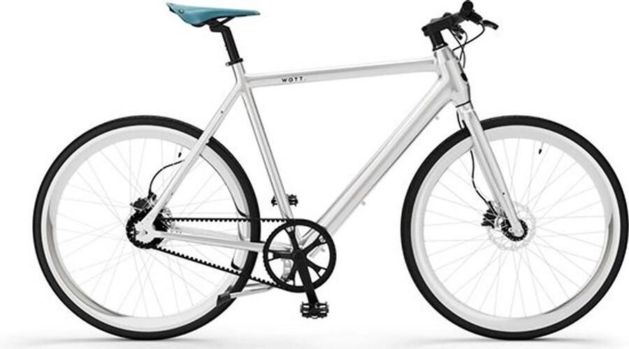 Watt Elektrische Fiets E-bike 25 km u 5 Ondersteuningstanden Geïntegreerde Accu en Verlichting Display en Fietsriem 70 Kilometer Bereik Brooklyn Elektrische Fietsen Mannen 59 cm Aluminium Universele Onderdelen 250W Motor