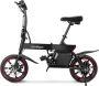 Windgoo B20 Elektrische Vouwfiets Smart-app 14 Inch 250W Motor 25 km Actieradius Mechanische Schijfrem Zwart - Thumbnail 2
