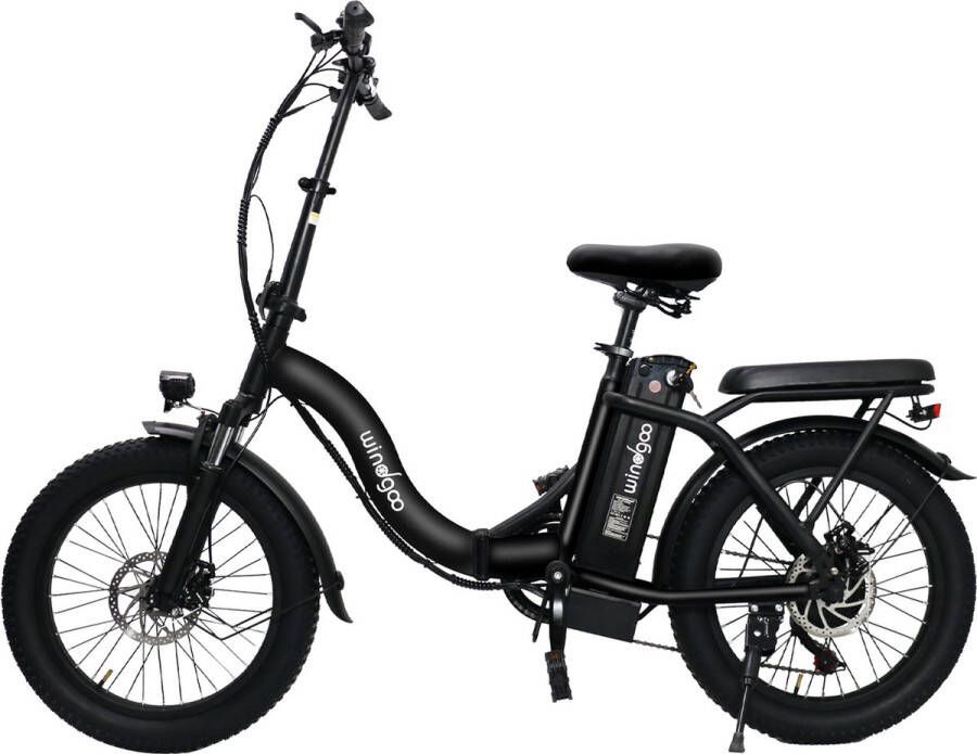 Merkloos Sans marque Windgoo E20 Urban Elektrische Fiets E bike 20Inch 12.5Ah APP Fat Tire 7 Speed Shimano