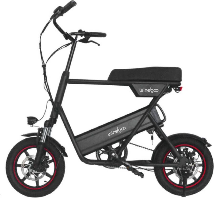 Windgoo F1 – Elektrische Vouwfiets – Zwart – E-Bike – Elektrisch – Max 25 km u – 250W Motor