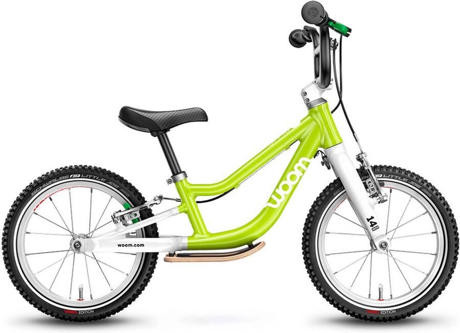 Woom Original 1+ 14´´ Loopfiets Groen Jongen