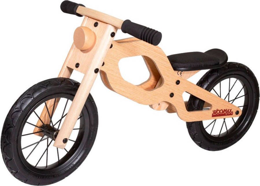 Woomax Kinderfiets Classic 12 Zonder pedalen