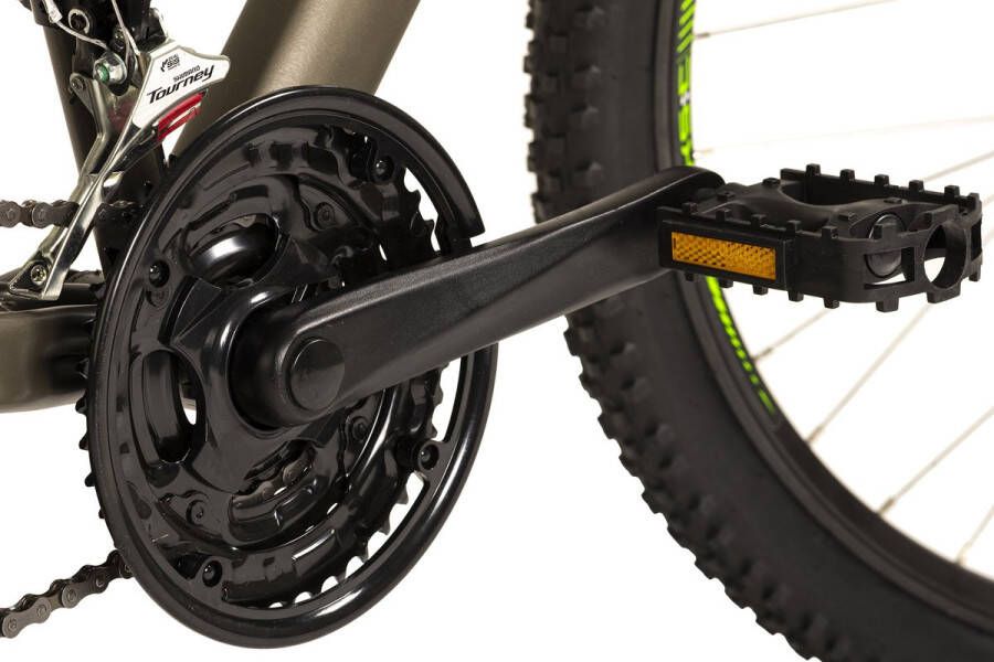 WYLD Fiets Mountainbike Hardtail 29'' Sharp schijfrem platinagrijs 21 versnellingen antraciet - Foto 2