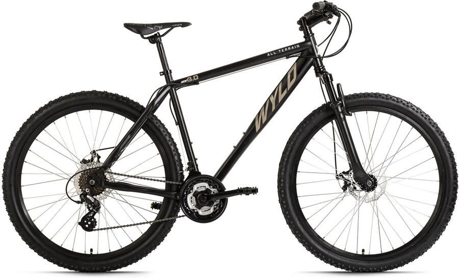 WYLD Fiets Mountainbike Hardtail 27 5 Heist zwart 24 versnellingen RH 51 cm 51 cm 51 cm
