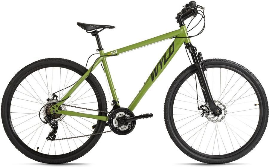 WYLD Fiets Mountainbike Hardtail Twentyniner 29” Heist groen 21 versnellingen RH 51 cm 51 cm