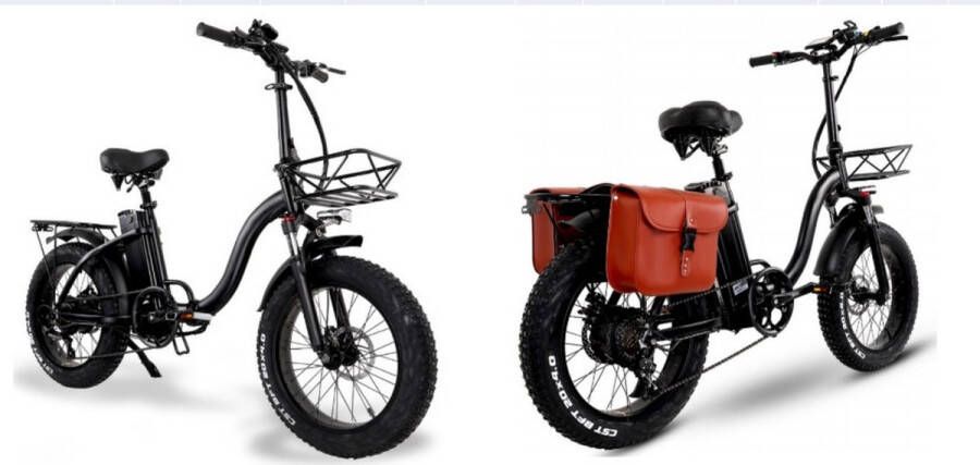 Y20 Hi-Flying Folding Electric Bike with Bag 45km h Max Speed 60-100km Range