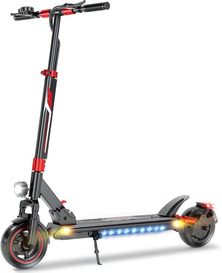 YEE RUN Elektrische Step 500W Motor 25 km u Max. snelheid 25-30 km Actieradius Verstelbaar in Hoogte Inklapbaar Richtingaanwijzer