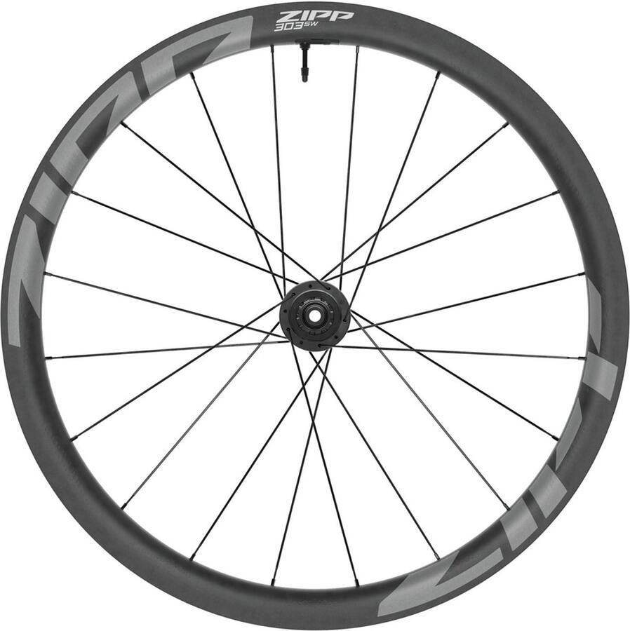 Zipp 303 Nsw Cl Disc Tubeless Achterwiel Racefiets Zilver 12 x 142 mm Shi o Sram HG