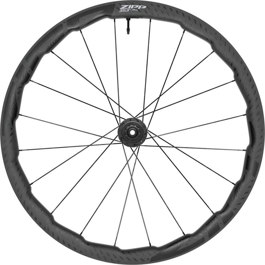 Zipp 353 Nsw Cl Disc Tubeless Achterwiel Racefiets Zilver 12 x 142 mm Sram XDR