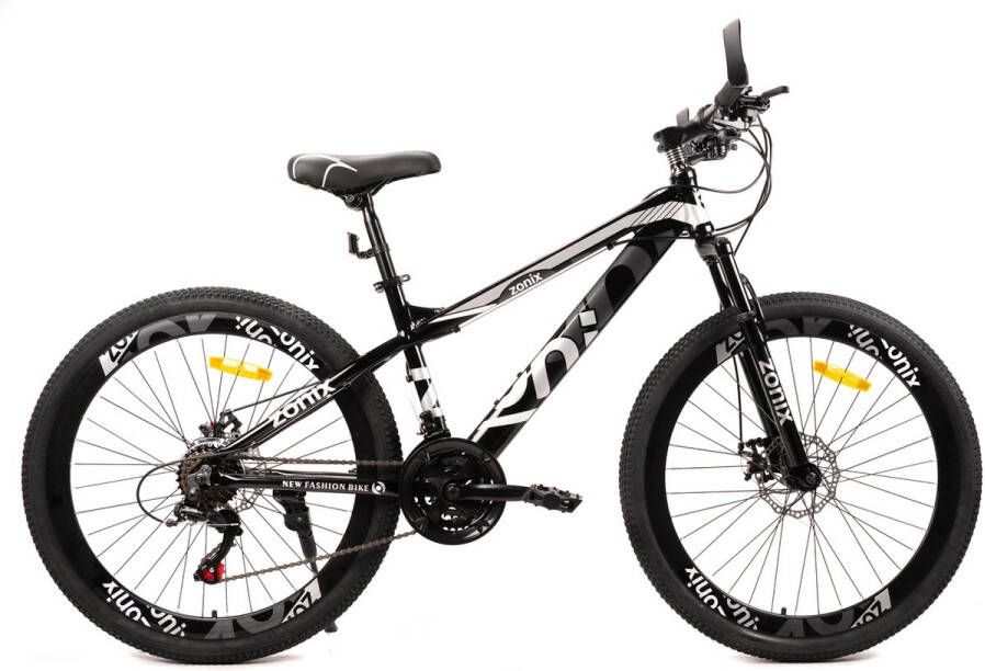 Zonix New Fashion Mtb 26 Inch -alumunium- 21 Speed Shimano Grijs