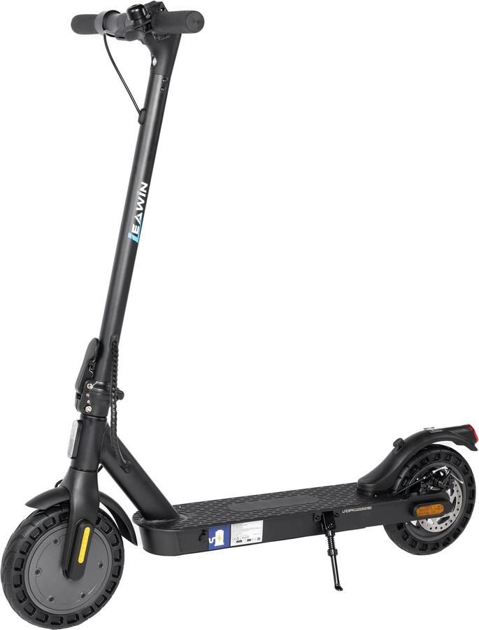 ZWheel E5PRO Elektrische Step 375Wh Accu Actieradius 30 km Piekvermogen 500W Motor Cruise Control Anti-diefstalmodus Slimme bediening via Bluetooth en App -10 Inch Honeycomb Anti-lek Banden Schijfrem&V-rem Opvouwbare LCD-Display