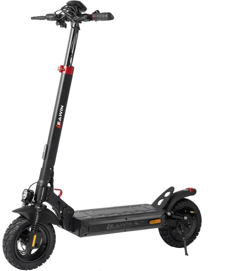 ZWheel T4 Elektrische Step 624 Wh Accu Actieradius 40 km 500W Motor Cruise Control Anti-diefstalmodus Slimme bediening via Bluetooth en App 10 inch opblaasbare banden Opvouwbare Hoogwaardige voor- en achtervering HD-display