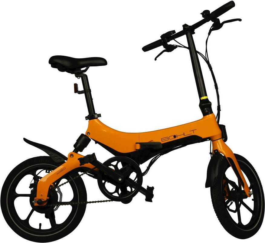 Bohlt elektrische vouwfiets X160 oranje online kopen