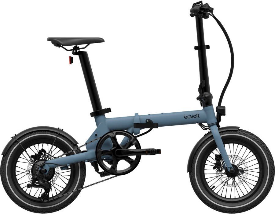 Eovolt elektrische vouwfiets Morning 16 v3 blauw