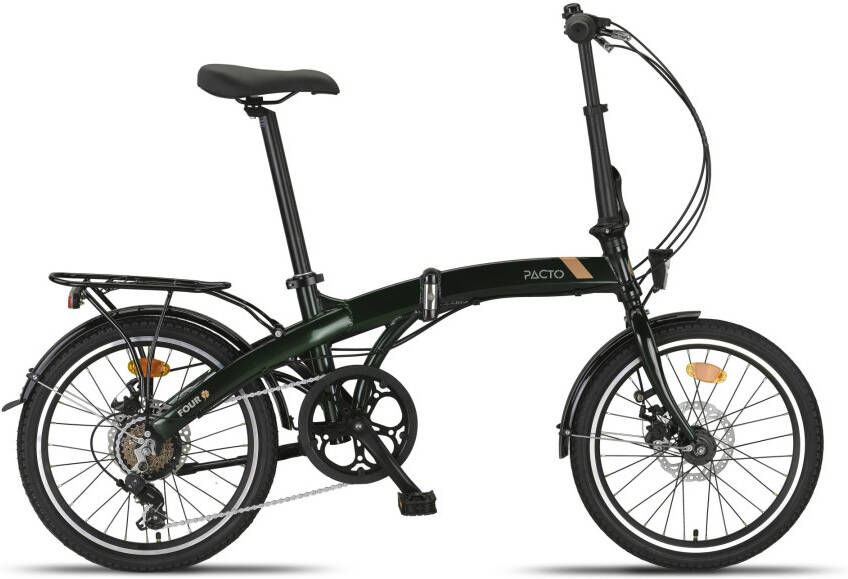 Pacto Four S Vouwfiets Green