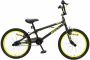 Amigo Danger BMX fiets 20 Inch Fietscross voor jongens en meisjes Zwart Geel - Thumbnail 2