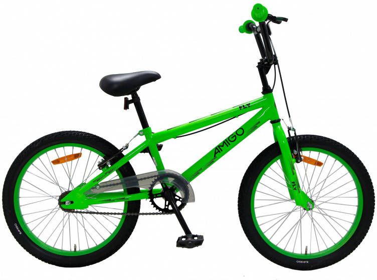 Amigo Fly BMX fiets 20 inch Fietscross voor jongens en meisjes Groen online kopen