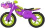 Milly Mally Loopfiets Wooden Dino 12 Inch Junior Paars groen - Thumbnail 2