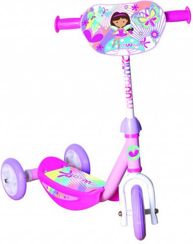 Muuwmi 3 wiel kinderstep Dora Junior Vrijloop Roze