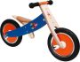 Scratch Balance Bike 12 Inch Junior Rood blauw - Thumbnail 2