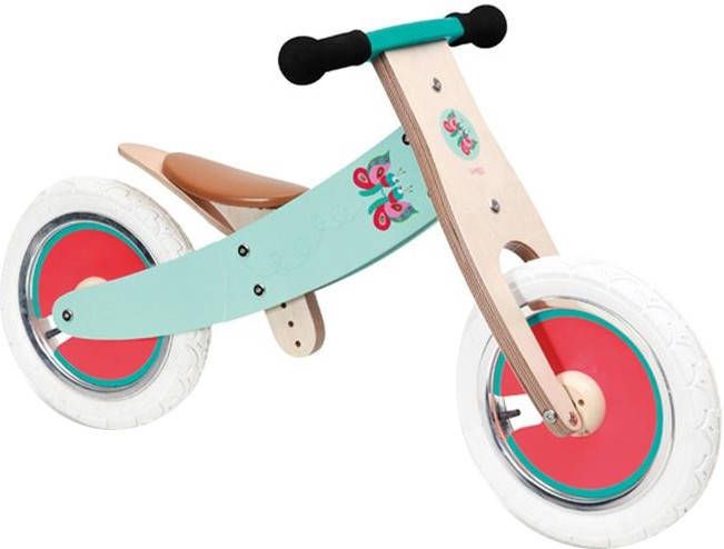 Scratch Balance Bike 12 Inch Meisjes Turquoise