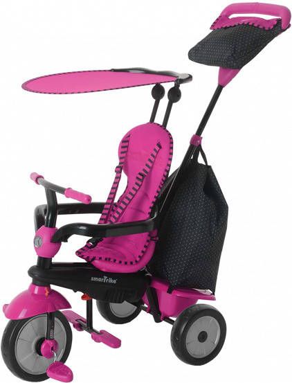 Smartrike 4 in 1 driewieler Glow Meisjes Roze/zwart online kopen