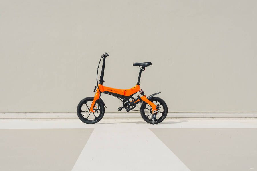 Bohlt X160 elektrische vouwfiets 16" oranje