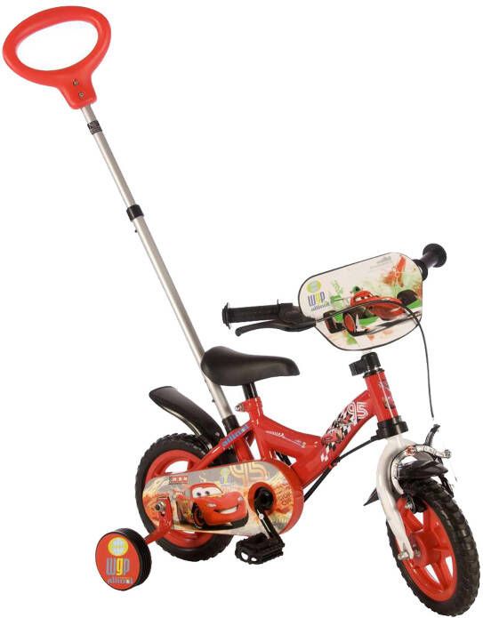 Volare Disney Cars Kinderfiets Jongens 10 inch Rood Doortrapper - Foto 3