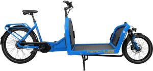 Hercules Elektrische bakfiets Cargo 1000 51 cm Blauw 2x 545 Wh Blauw