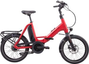 Hercules Elektrische vouwfiets Rob Fold F8 47 cm Mat Rood 400 Wh Rood