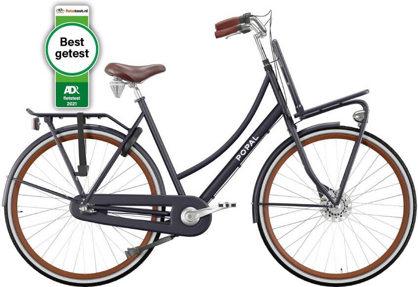 Popal Daily Dutch Prestige N3 Transportfiets Stadsfiets Dames 59 centimeter Petrol Blauw - Foto 2