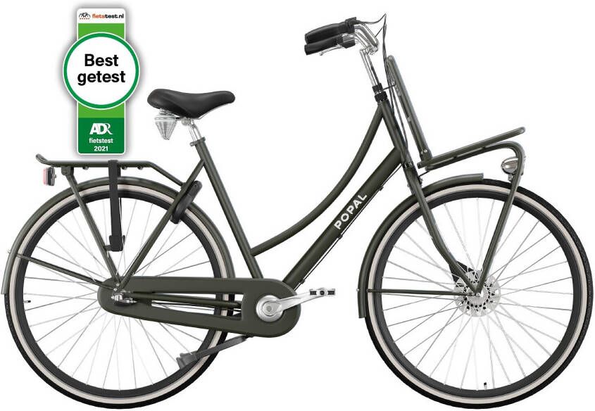 Popal Transsportfiets daily dutch prestige n7 rb nd 59 cm Leger... Leger groen