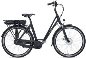 Popal Elektrische stadsfiets Tue 57 cm Mat zwart Mat zwart