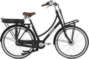 Popal Elektrische transportfiets prestige-E Dames 50 cm Mat zwart... Mat zwart