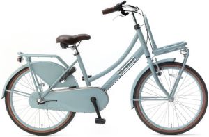 Popal Daily Dutch Basic+ 22 Inch 36 Cm Meisjes 3v Terugtraprem Matblauw