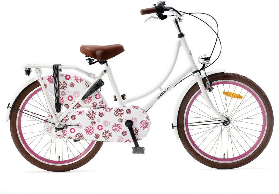 Popal Kinderfiets Omafiets 22 inch Wit